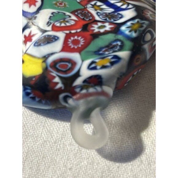 Millefiore Art Glass Angel Fish Pendant - Picture 6 of 8